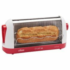 NEW Toaster UFESA TT7963 Rdeča 700 W Bela