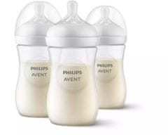 Philips Avent RESPONSIVE BOTTLE NATURAL 3x260ML