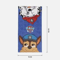 Miramarket Brisača za na plažo The Paw Patrol Modra (70 x 140 cm)