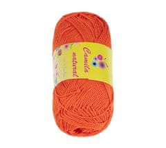 Preja CAMILA naravna - 50g / 125 m - oranžna