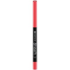 Essence 8H Matte Comfort dolgoobstojen svinčnik za ustnice z mat učinkom 0.3 g Odtenek 09 fiery red