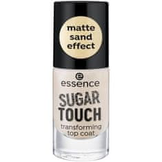 Essence Sugar Touch Transforming Top Coat nadlak z mat zlatimi bleščicami 8 ml