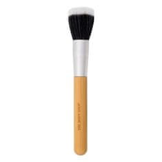 The Body Shop Duo Fibres Foundation Brush izjemno mehak čopič za tekoči puder 1 kos