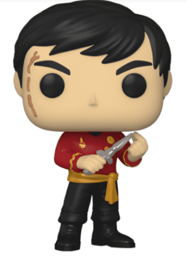 Funko POP TV Star Trek figura, Sulu (Mirror Mirror Outfit)