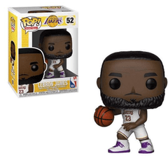 Funko POP NBA LA Lakers figura, Lebron James (White Uniform) #52