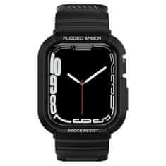 Spigen Rugged Armor Pro ovite za Apple Watch 45/44 mm, črn (062CS25324)