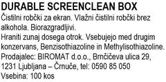 Durable Čistilni robčki za ekran Screenclean (5736)