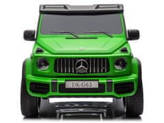 Toys Avtomobilska baterija Mercedes G Class 63 AMG 4x4 Panel Radio 2 sedeža PA0309