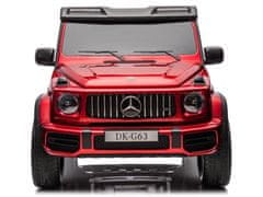 Toys Avtomobilska baterija Mercedes G Class 63 AMG 4x4 Panel Radio 2 sedeža PA0309