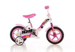 Dino bikes Otroško kolo pink 10" 2023