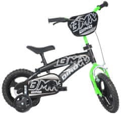 Dino bikes BMX kolo črno 12" 2023