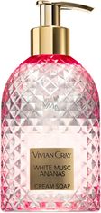 Vivian Gray Kremno tekoče milo za roke White Musk & Pineapple (Cream Soap) 300 ml