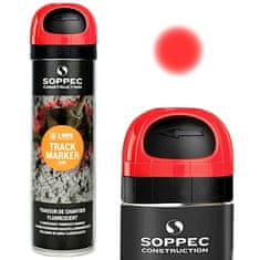 Boxman SOPPEC GEODETSKI MARKER V SPREJU RDEČ 500ML