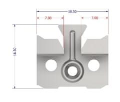 Boxman SPONKE ZA OBLOGE 4,0 MM/100