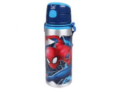 MARVEL COMICS SpiderMan Aluminijasta Steklenica, s Trakom in Oznako 600 ml