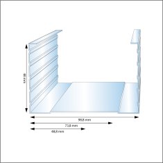 Boxman PROFIL CW100/2,6M