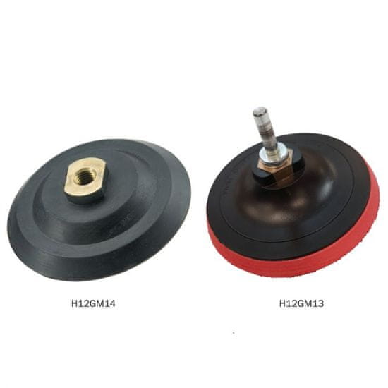 Boxman VELCRO DISK M14 125MM + VRTALNO STEBLO