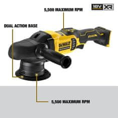 Boxman ROTACIJSKI IN EKSCENTRIČNI POLIRNIK 18V XR 125MM 0*AH