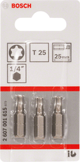 Boxman BIT, REZILO, T25 EH 25MM BIT 3 KOSI.