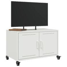 Vidaxl TV omarica bela 68x39x43,5 cm jeklo