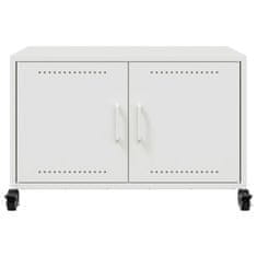 Vidaxl TV omarica bela 68x39x43,5 cm jeklo