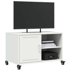 Vidaxl TV omarica bela 68x39x43,5 cm jeklo