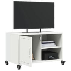 Vidaxl TV omarica bela 68x39x43,5 cm jeklo