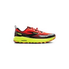 Brooks Čevlji obutev za tek 42 EU Cascadia 18 Cherry Tomato-lime-black