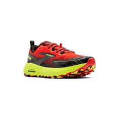 Brooks Čevlji obutev za tek 42 EU Cascadia 18 Cherry Tomato-lime-black