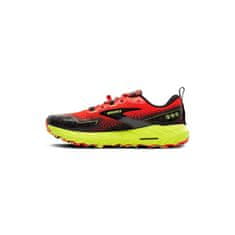 Brooks Čevlji obutev za tek 45.5 EU Cascadia 18 Cherry Tomato-lime-black