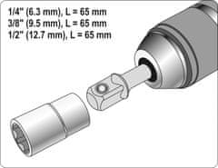 Noah SDS PLUS ADAPTER ZA VTIČNICE 1/4'', 3/8'', 1/2''