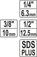 Noah SDS PLUS ADAPTER ZA VTIČNICE 1/4'', 3/8'', 1/2''