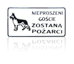 Noah DESKA 15*29CM NEPOVABLJENI GOSTJE BODO POŽRTI