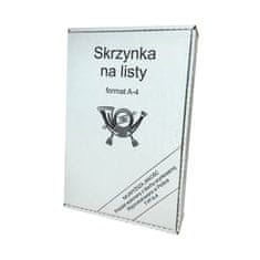 Noah POŠTNI PREDAL A-4 SIVO-STAROŽITNI