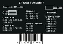 Noah KOMPLET BITOV BIT-CHECK 30 METAL 1 SB, 30 KOSOV.