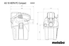 Noah AKUMULATORSKI SESALNIK AS 18 HEPA PC COMPACT