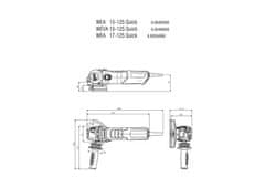 Noah KOTNI BRUSILNIK 125 MM WEA 17-125 QUICK