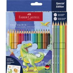 Faber-Castell Barvice DINO 18+6