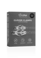 Ero Stymulator-Japanese Clover Clamps With Chain