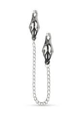 Ero Stymulator-Japanese Clover Clamps With Chain