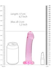 Ero Non Realistic Dildo with Suction Cup - 6,7""""/ 17 cm