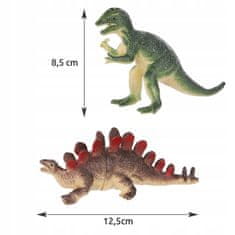 Kruzzel Set 12 figuric dinozavrov 12cm