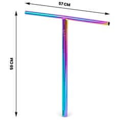 ACTIVESHOP T-Bar Soke krmilo za skuter performance neochrome 59 cm