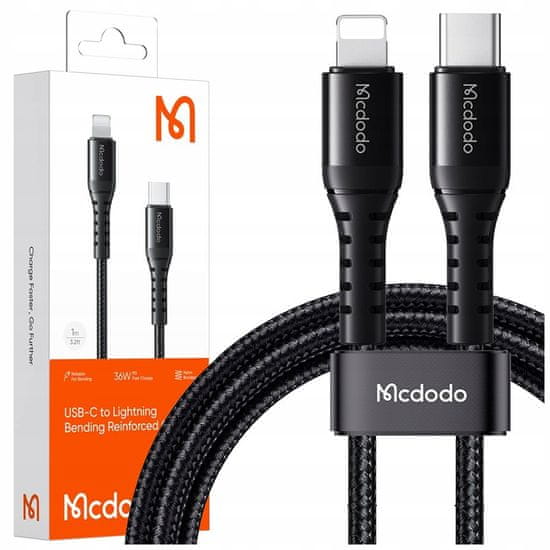 Mcdodo Mcdodo Polnilec Usb-C Lightning Hitri Polnilni Kabel Za Iphone 13 14 3M