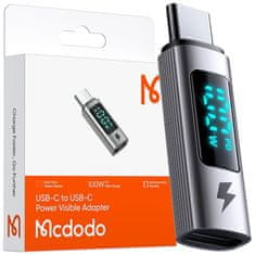 Mcdodo Mcdodo Adapter Usb-C Usb Tipa C Hitro Polnjenje 100W Meter