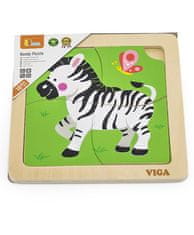 Viga Viga 51317 Uganke na ploščici Zebra