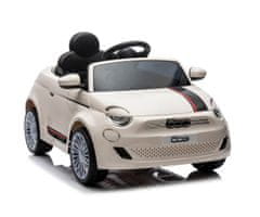 MILLY MALLY Milly Mally Baterijsko vozilo Fiat 500e White