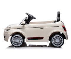 MILLY MALLY Milly Mally Baterijsko vozilo Fiat 500e White