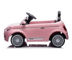 MILLY MALLY Milly Mally Baterijsko vozilo Fiat 500e Pink