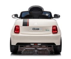 MILLY MALLY Milly Mally Baterijsko vozilo Fiat 500e White